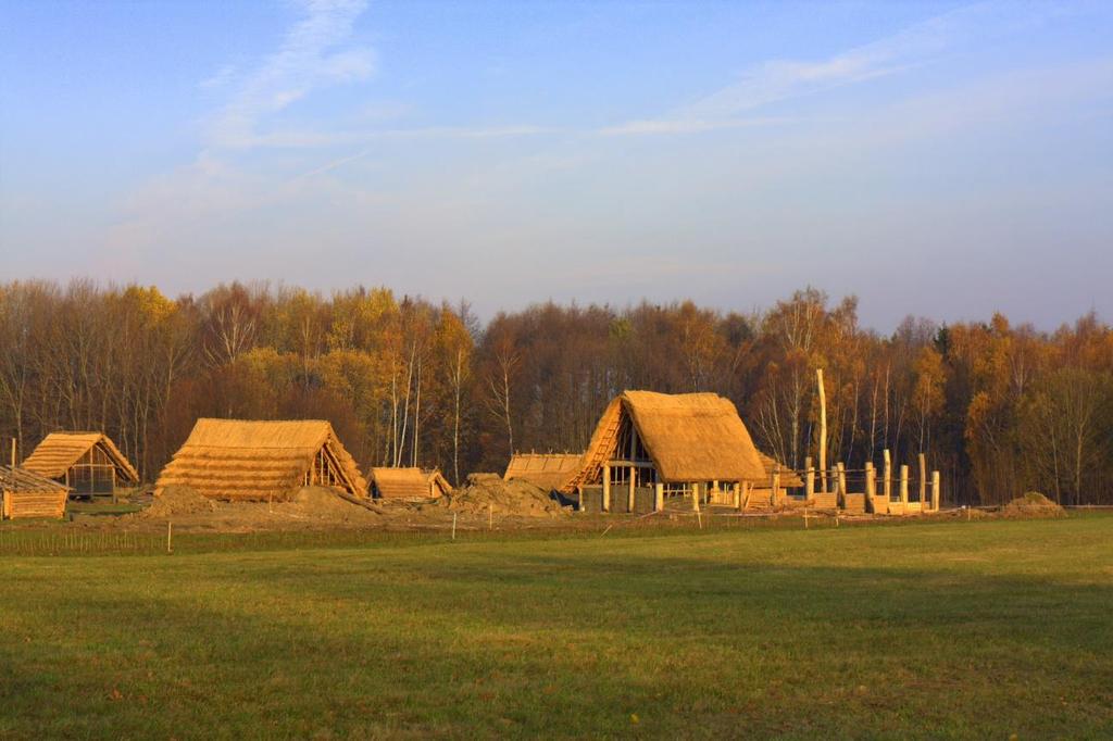 Obr.: 9 Keltský archeoskanzen Nasavrky Zdroj: 2012 Boii, z.s. (2012) Budoucí podoba skanzenu bude tvořena 29 staveními (Boii, z.s., 2012).