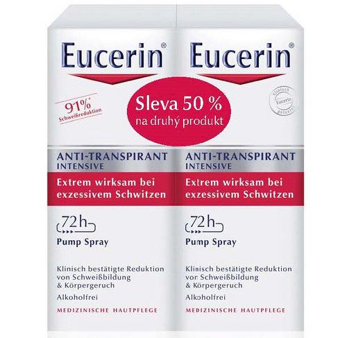 EUCERIN DEO Intenzivní AP sprej DUOPACK 2x30ml Sleva 50% na druhý produkt Nurofen pro děti Jahoda por.sus.4000mg-200ml trub.