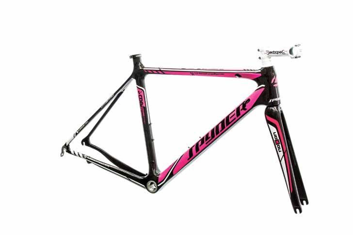 silnice / road 139 Specifikace materiál rámu Full UD Carbon Monococque Sloping frame material hmotnost rámu 989 g frame weight Ø