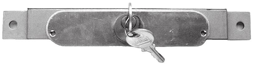 elox/šedá (kryt) 1 ks Náhradní klíč do zámku SLO04 SLO040-061 (č.