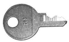 elox/šedá (zámek) 1 ks SLO052-13 elox/šedá (kryt) 1 ks Náhradní klíč