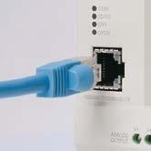 Prostřednictvím tohoto portu sítě Ethernet umožňuje jednotka FX3GE také monitorování procesních hodnot pomocí webového prohlížeče.