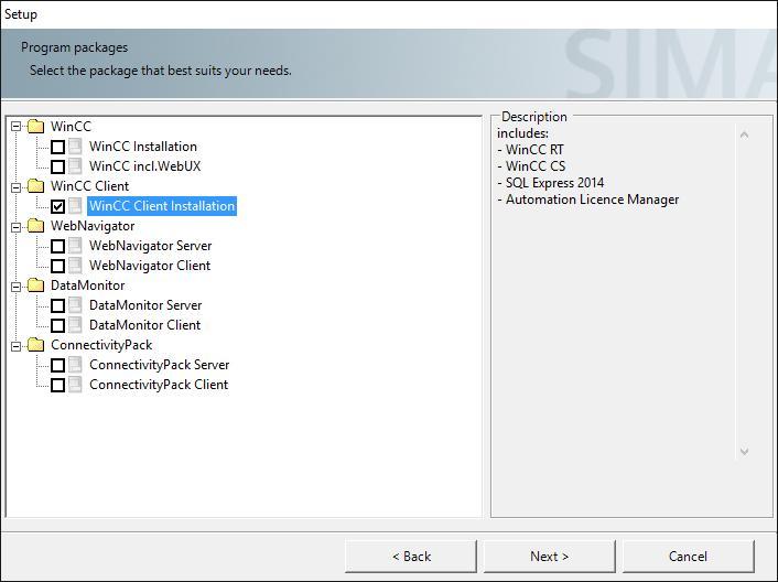 WinCC V7.4 Instalace Zjednodušená instalace (WinCC setup) Jednodušší mechanismus pro automatický update z existujícího WinCC V7.