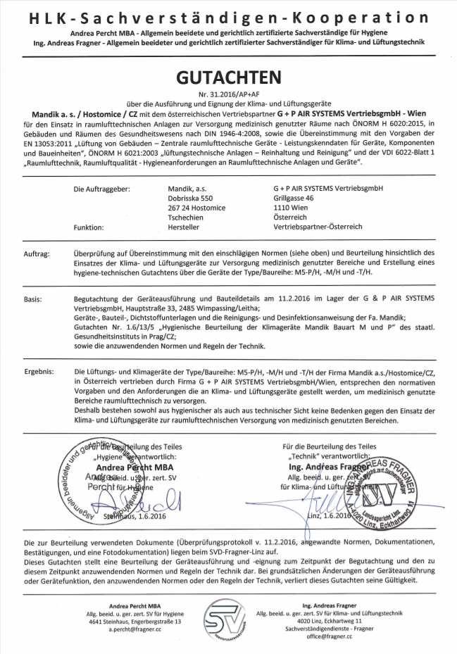 NÁVOD SPRÁVNÉHO NÁVRHU HYGIENICKÉ SESTAVNÉ KLIMATIZAČNÍ JEDNOTKY MANDÍK Ještě před samotným návrhem jednotky je nutné znát rozdíl mezi jednotkou v hygienickém provedení a jednotkou s certifikátem