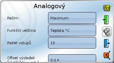 Příklad: Požadovaná teplota funkce Požadavek topení Požadavek aktivní při T.pož.hod. + Rozd. zap. (= 61 C), odpojení při T.pož.hod. + Rozd. vyp.