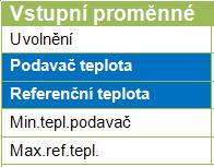 Uživatel Vstupy Výstupy Funkce Systémové hodnoty DL-Bus CAN-Bus analog. CAN-Bus digital. Pevné hodnoty Po vybrání zdroje můžete provádět další výběr v rámci požadovaného zdroje.