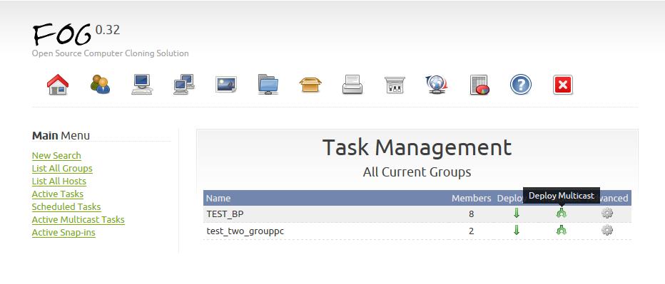 UTB ve Zlíně, Fakulta aplikované informatiky 40 6. Na závěr je potřeba z menu Task Managementu volbou upload naplánovat stažení zdrojového obraz disku vybraného referenčního PC.