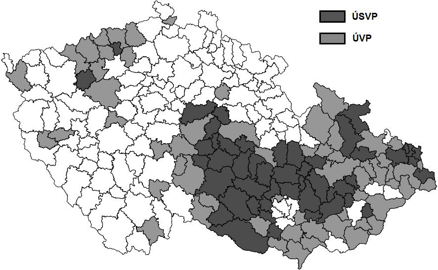 Miloš Zeman byl v prvním kole volby nejúspěšnější v domovském Kraji Vysočina, dále v ostatních moravských krajích a také v kraji Ústeckém.