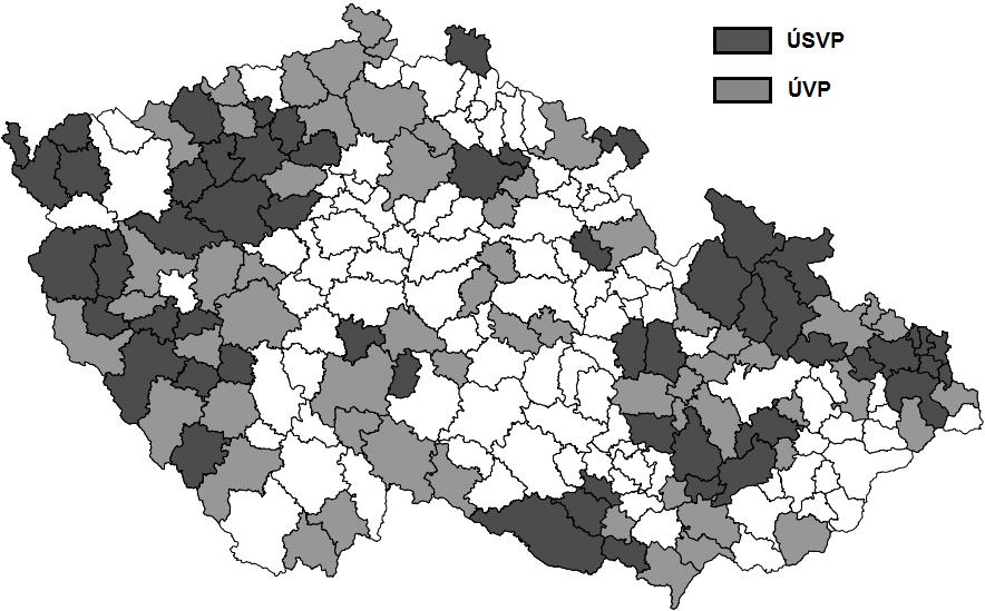 Jiří Dienstbier měl ze všech kandidátů nejvíce homogenní podporu. ÚSVP Jiřího Dienstbiera bylo rovnoměrně rozloženo ve všech krajích České republiky s výjimkou Prahy.