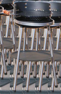 Zahradní program Kulatý rošt Ø 400 / Barbecue Round Ø 400 / Grill Rund Ø 400 / Ø 400 mm