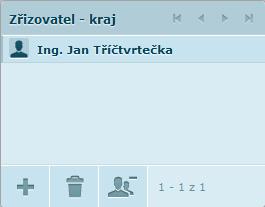 Změnu (doplnění) údajů opět nezapomeňte potvrdit tlačítkem Uložit. C) Přesunutí kontaktu do jiné skupiny: 1.