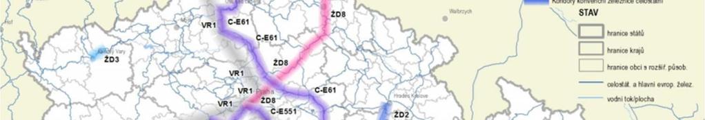 M sto Brno je v politice definováno jako Metropolitní rozvojová oblast Brno a krom toho se nachází na celkem 3 rozvojových osách definovaných pro R.