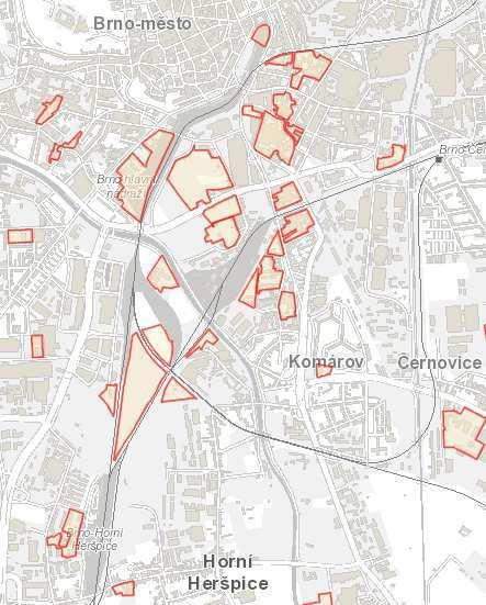 U t chto lokalit je vhodné zvážit možnost z ízení železni ních zastávek a posoudit jejich p epravní potenciál pro obsluhu regionálními vlaky.