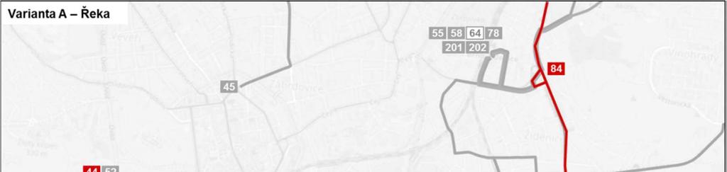 V této variant dochází k výrazným zm nám uspo ádání železni ní infrastruktury. M ní se poloha hlavního nádraží a realizují se nové železni ní zastávky a terminály.