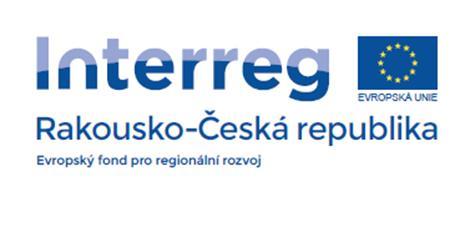 Operační program Interreg V-A Rakousko Česká republika Program je kofinancován z Evropského fondu pro regionální rozvoj 97,8 mil. EUR.