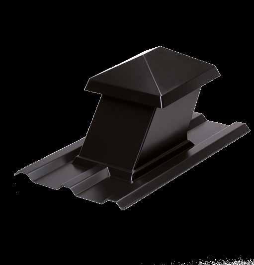 SYSTÉM VENTILACE Vysoký výkon Izolační vložka Redukce vibrací