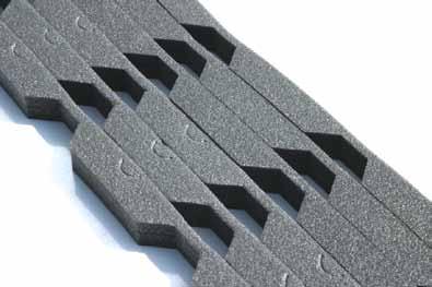 3x20 Polyuretan PUS 5x40, PUS 5x80 Impregnované polyuretanové těsnění 20x30, 20x40, 20x50