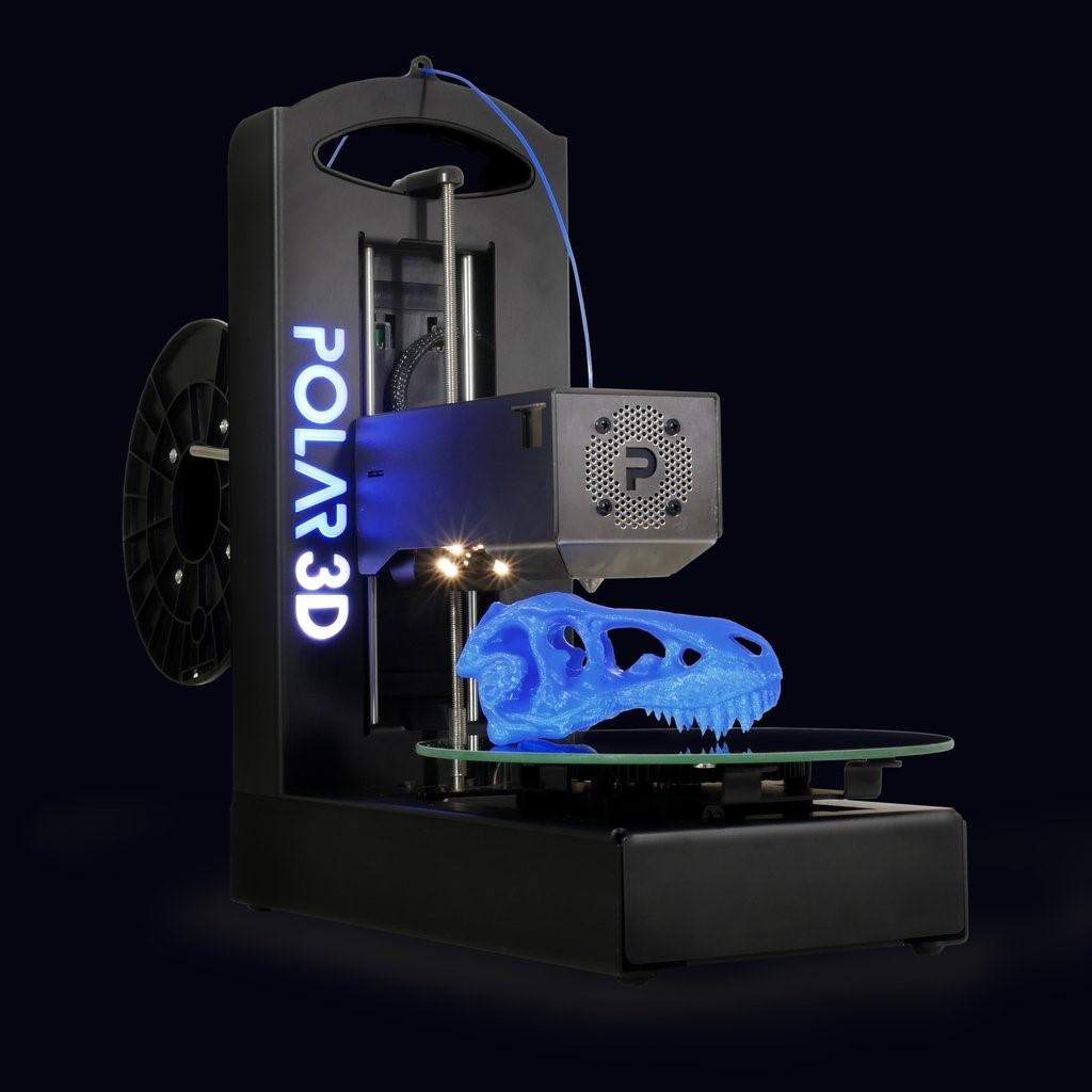 4.1.3 3D tiskárny s polárním souřadným systémem Třetím druhem 3D tiskáren využívající aditivní technologii FFF jsou 3D tiskárny, které využívají polární souřadný systém (Obr. 37).