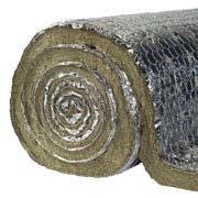 Rohože z čedičové (kamenné) vlny na drátěném pletivu PAROC WIRED MAT AL1 / ALUCOAT Rohože z čedičové vlny na drátěném pletivu s Al folií Rohože jsou vyrobeny z kamenné vlny, která je našitá