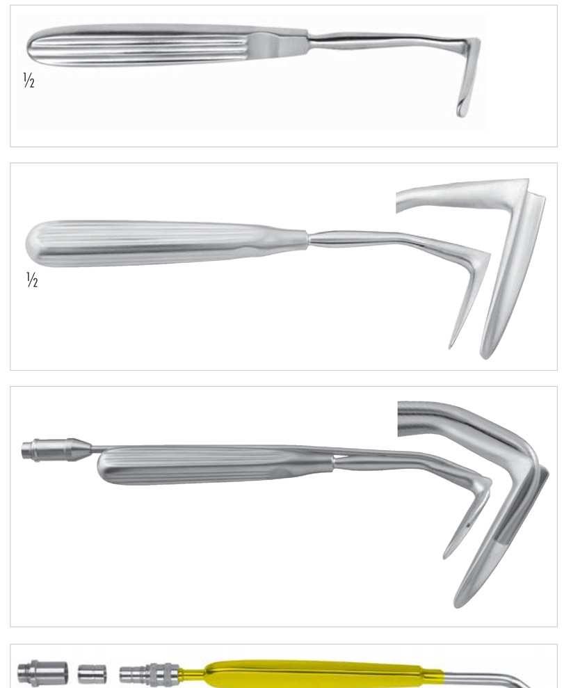 Háky nosní 47 551-16 AUFRICHT lopatka 10x45 mm 160 mm 420-057-160 DEVINE-MILLARD-AUFRICHT lopatka 10 x 45 mm