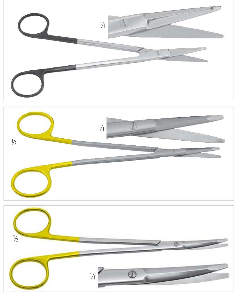 120-585-230 zahnuté, 230 mm GORNEY TC 120-585-195 GORNEY TC standardní model, 190mm 121-336-185 rovné, 185 mm