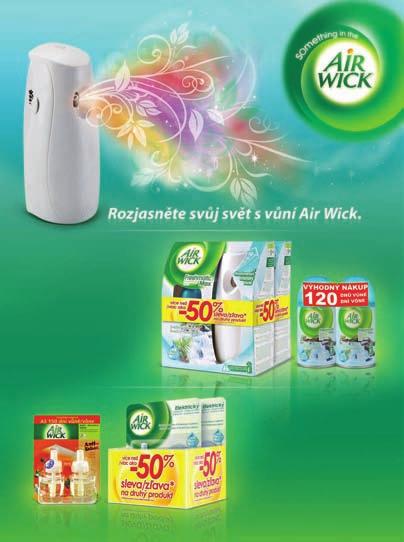 Air Wick Freshmatic náhradní náplň více druhů cena za 250 ml Air Wick Freshmatic strojek & náplň cena za 1 bal.