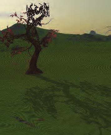 Shadow acne Aliasing Chybějící stín Obrázek 2.14: Artefakty vznikající při použití shadow mappingu. 2.6.
