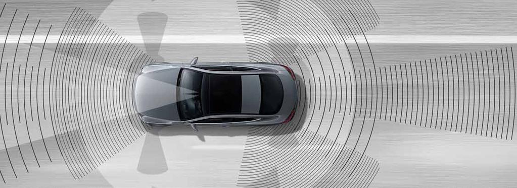 40 Na cestě k jízdě bez nehod. Mercedes-Benz Intelligent Drive. Mercedes-Benz Intelligent Drive poskytuje podporu ve všech situacích. S klidem a rozvahou sleduje situaci. Zasahuje, je-li to nezbytné.