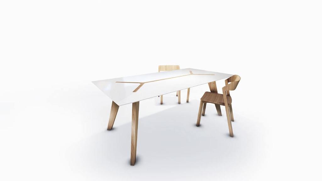 M E R A K SK/ Prevedenie stola konštrukcia stola: stolová doska: Polyston, 510