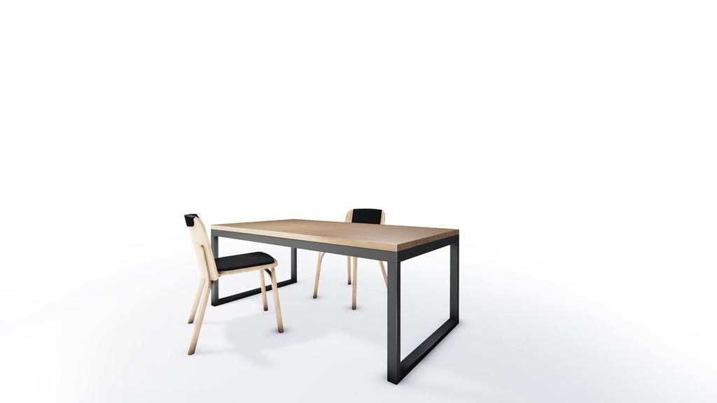 M A F F E I SK/ Prevedenie stola konštrukcia stola: kov, čierny mat