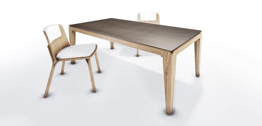N A O S SK/ Prevedenie stola konštrukcia stola: stolová doska : Neolith, Basalt
