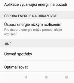 Ukončení náročných aplikací: Klepněte na Aplikace využívající energii na pozadí a vyberte aplikace, které chcete zavřít.