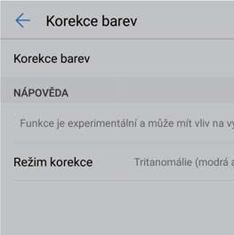 Systémové funkce a nastavení Klepnutím přepněte automatický jas obrazovky Povolení zkratek pro funkce usnadnění Pomocí tlačítka