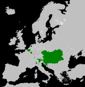 Území za Habsburské monarchie