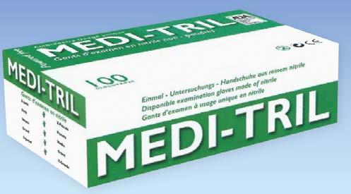 100 ks rukavice Medi-Tril Xs MSA1411 191,- 100 ks rukavice Medi-Tril s MSA1412 191,- 100 ks rukavice Medi-Tril M MSA1413 191,- 100 ks rukavice Medi-Tril L