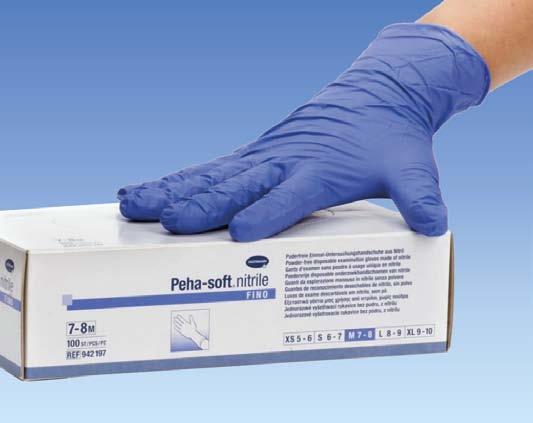 Hr942191 192,- 100 ks rukavice Peha-soft nitrile modré L Hr942192 192,- 100 ks rukavice Peha-soft nitrile modré XL Hr942193 192,- 200 ks rukavice Peha-soft