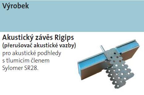 b) Kročejová neprůzvučnost L n,w: Požadavek na zvukovou izolaci dle ČSN 73 0532: Požadavek dle NV 272/2011 Sb.