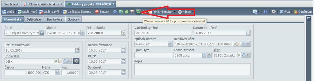 Nové údaje jsou samozřejmě doplněny i do exportu do excelu.