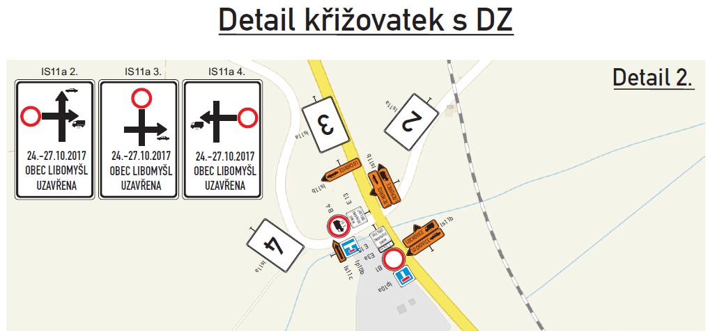 (detaily křižovatek 2,3,7,15 na