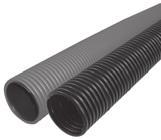 Kabelové chráničky Flexibilní kabelové chráničky sendvičové konstrukce (vně vlnité, uvnitř hladké) dle ČSN EN 50086-2-4, vyrobené z polyethylénu PE.