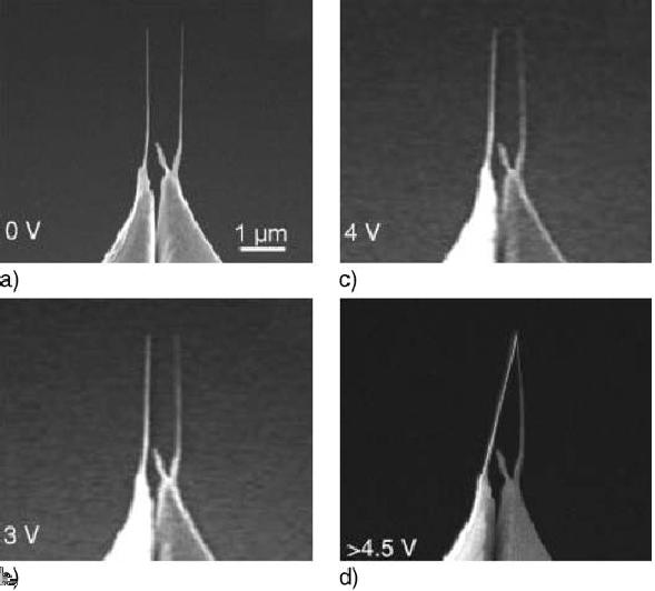 Mikroelektromechanické systémy Nanopinzeta a nanorotor Úvod Uhlíkové