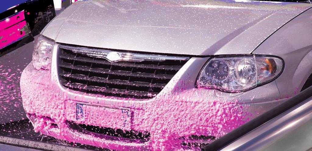 Šampóny TRI FOAM VERDE PROFUMATO Předmycí prostředek vytvářející zelenou pěnu a s intenzivní parfemací, určený pro kartáčové mycí linky.