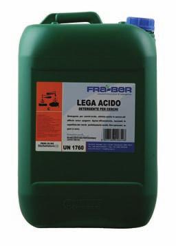 Kola, ráfky, disky LEGA 12,5 Přípravek bez použití kyselin, který umožňuje čistit ráfky kol bez nutnosti mechanického působení.