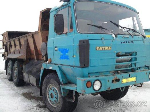 Obrázek 16 Nákladní automobil Tatra 815 a rozmetadlo statkových hnojiv RMZ 045 Velkoobjemová nástavba MVN - 049 Nástavba na obrázku 17 je určená na kapacitní zvětšení objemu sklápěcí nástavby při