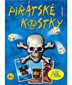 PIRÁTSKÉ KOSTKY Společenská hra Pirátské kostky je zábavná