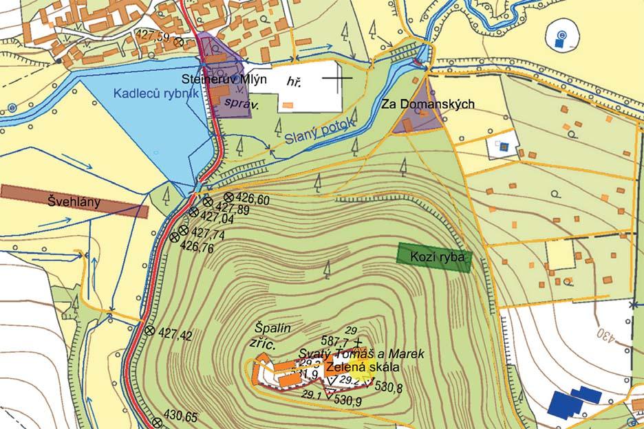 5 Jména geografických objektů z území ČR jsou vedena v databázi Geonames (viz níže).