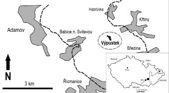 HYDROGEOCHEMIE A DYNAMIKA SKAPOVÝCH VOD V JESKYNI VÝPUSTEK (MORAVSKÝ KRAS) Dripwater hydrogeochemistry and dynamics in Výpustek Cave (Moravian Karst) Radoslava Bodláková, Jiří Faimon Ústav