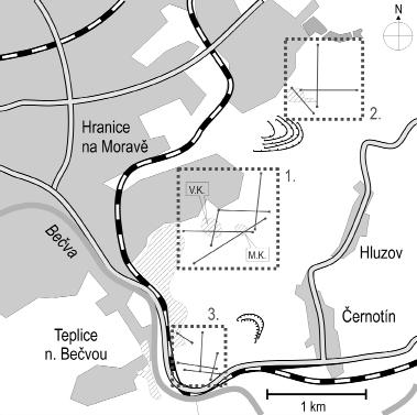 MĚLKÉ GEOFYZIKÁLNÍ MAPOVÁNÍ POVRCHU POHŘBENÉHO HRANICKÉHO KRASU METODOU ELEKTRICKÉ ODPOROVÉ TOMOGRAFIE Shallow geophysical mapping of buried karst surface near Hranice using electrical resistivity