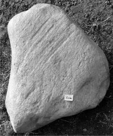 Tab. 1: Petrografické a provenienční složení štěrkových klastů. Tab. 1: Petrographical and provenance composition of gravelly clasts.
