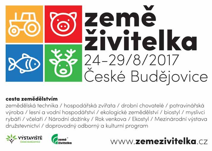 Tradičně je v rámci výstavy zastoupena zemědělská technika, rostlinná a živočišná výroba, lesní a vodní hospodářství, ekologické zemědělství, potravinářská výroba, biostyl, myslivci, rybáři nebo